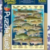 Outlet Maynards Puzzle Twist - Fish Frenzy! - 1,000 Piece Puzzle