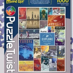 Online Maynards Puzzle Twist - Space Travel - 1,000 Piece Puzzle
