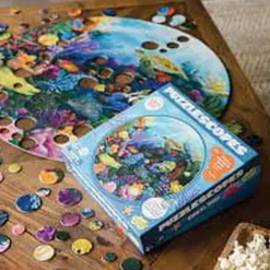 Online Peaceable Kingdom Puzzlescopes - Underwater Disc Puzzle