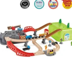 Outlet Hape Railway Bucket Builder Set