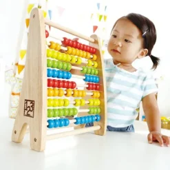 Clearance Hape Rainbow Bead Abacus