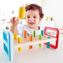 Clearance Hape Rainbow Pounder