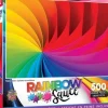 Discount MasterPieces Rainbow Sauce - Twist and Swirl - 500 Piece Puzzle