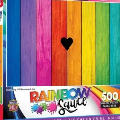 MasterPieces Rainbow Sauce - Welcoming All - 500pc Puzzle