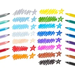 Ooly Rainbow Sparkle Glitter Markers - Set of 15