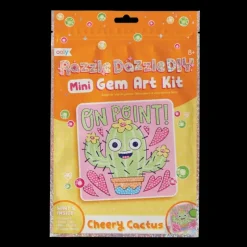 Best Ooly Razzle Dazzle DIY Gem Art Kit: Cheery Cactus