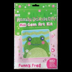 Outlet Ooly Razzle Dazzle DIY Gem Art Kit: Funny Frog