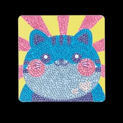 Clearance Ooly Razzle Dazzle DIY Gem Art Kit: Cutesy Cat