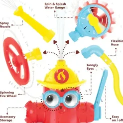 New Yookidoo Ready Freddy Spray 'N' Sprinkle