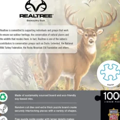Hot MasterPieces Realtree - Backcountry Buck - 1000 Piece Puzzle