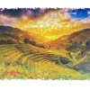 Sale Unidragon Rice Fields Wooden Jigsaw Puzzle