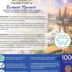 MasterPieces Richard Macneil Art Gallery - Fireworks on the Mountain - 1000 Piece Puzzle