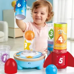 Clearance Hape Rocket Ball Air Stacker