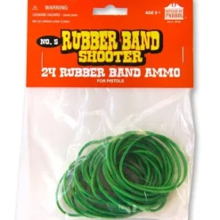 Clearance Parris Toys Rubber Band Gun Refills for Pistols, includes 24 Rubber Bands