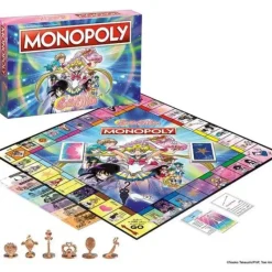 Hot USAopoly Sailor Moon Monopoly Game