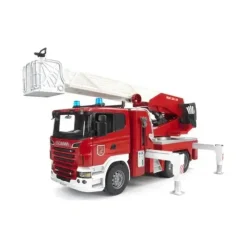 Best Bruder Scania Fire Engine w/ Water Pump and Light & Sound