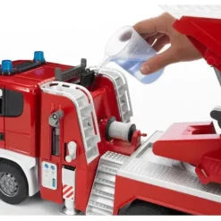 Best Bruder Scania Fire Engine w/ Water Pump and Light & Sound