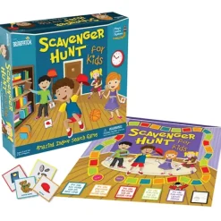 Outlet University Games Scavenger Hunt for Kids Board Game