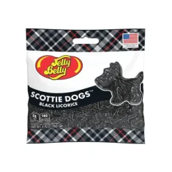 Clearance Jelly Belly Scottie Dogs Black Licorice 2.75 oz Bag