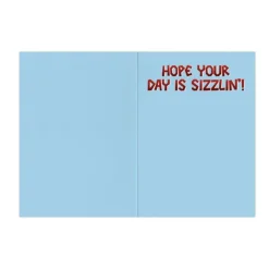Online Peaceable Kingdom Scratch & Sniff Birthday Card - Bacon