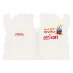 Best Peaceable Kingdom Scratch & Sniff Birthday Card - Fire Breathing Dragon