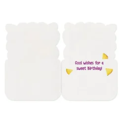 New Peaceable Kingdom Scratch & Sniff Birthday Card - Pineapple