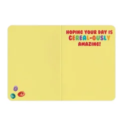 Sale Peaceable Kingdom Scratch & Sniff Birthday Card - Fruity Cereal