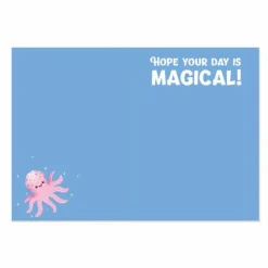Sale Peaceable Kingdom Sea Horse/Unicorn Glitter Birthday Card