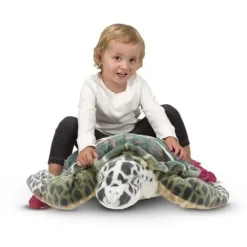 Online Melissa u0026 Doug Sea Turtle - Lifelike Animal Giant Plush