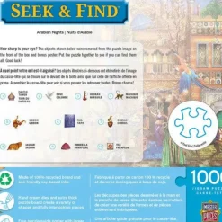 Sale MasterPieces Seek & Find - Arabian Nights - 1000 Piece Puzzle
