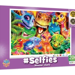 Best MasterPieces Selfies - Dinosaur Chums - 200 Piece Puzzle
