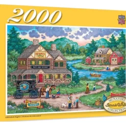 Outlet MasterPieces Signature Collection - Adirondack Anglers - 2000 Piece Puzzle