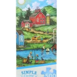 Discount MasterPieces Simple Living - 500 Piece Puzzle Assortment