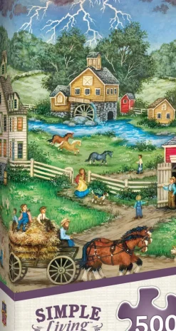 Discount MasterPieces Simple Living - 500 Piece Puzzle Assortment