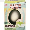 The Toy Network Small Hatch And Grow Gator Egg