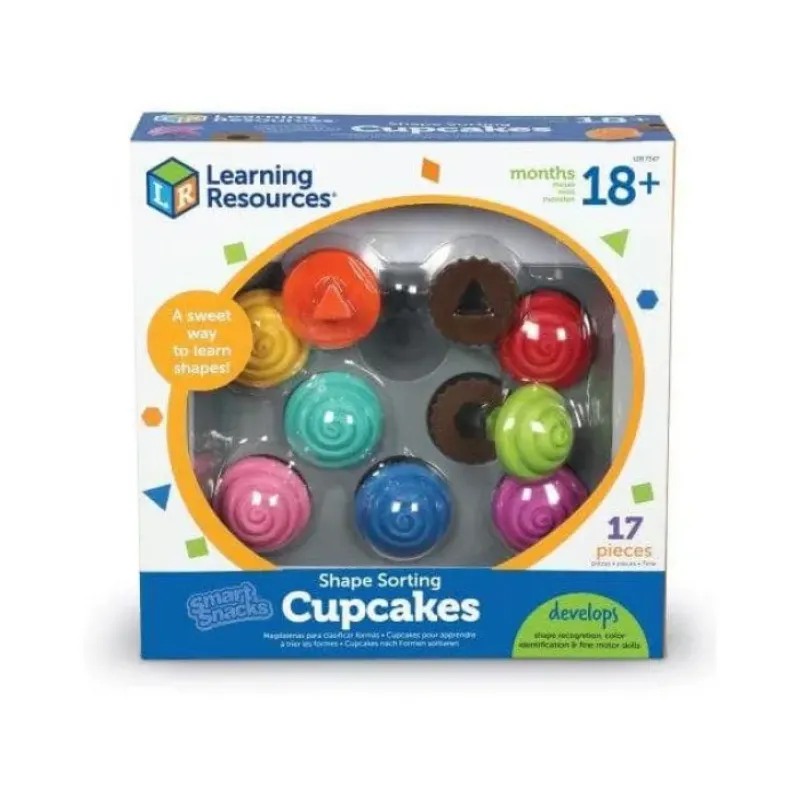 Best Learning Resources Smart Snacks Shape Sort Cupcakes