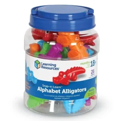 Sale Learning Resources Snap-n-Learn Alphabet Alligator
