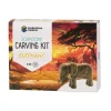 Hot XYZ Toys Soapstone Carving Kit Elephant