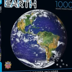 Hot MasterPieces Solar System - Earth - 1000 Piece Puzzle