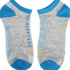 Sale Bio World Sonic the Hedgehog 2 Logo 5 Pair Ankle Socks