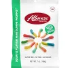 Clearance Albanese Confectionery Sour 12 Flavor Mini Gummi Worms 7 oz. Peg Bag