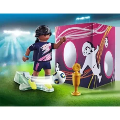 Clearance Playmobil Special Plus - Soccer Player with Goal