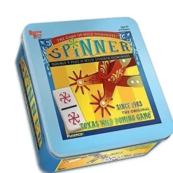 Clearance University Games Spinner Wild Dominoes Game