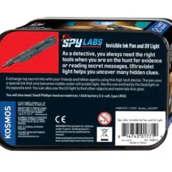 Hot Thames u0026 Kosmos Spy Labs: Invisible Ink Pen and UV Light