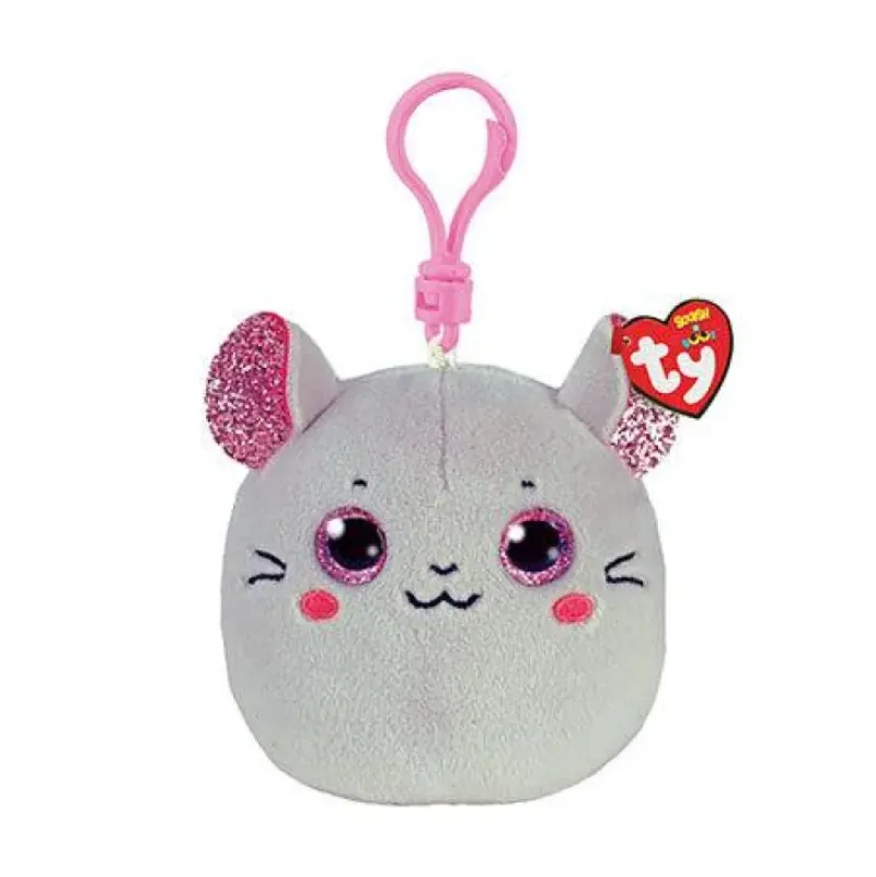 New TY Squish A Boo - Catnip the Mouse