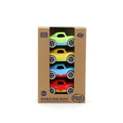 Hot Green Toys Stack & Link Racers