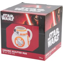 Best Bio World Star Wars BB-8 18 oz. Ceramic Sculpted Mug