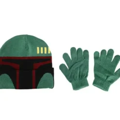 Outlet Bio World Star Wars: Boba Fett - Youth Beanie & Gloves Combo