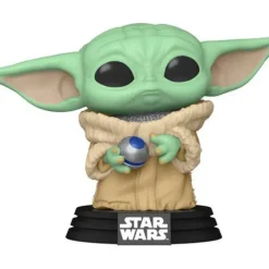 Outlet Funko Star Wars: Book of Boba Fett - Grogu with Armor Pop! Vinyl Figure