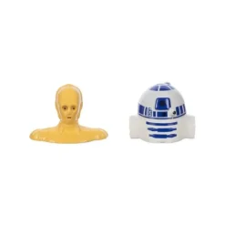 Online Bio World Star Wars R2-D2 & C-3PO Sculpted Ceramic Salt & Pepper Set